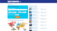 Desktop Screenshot of apartamentos.es